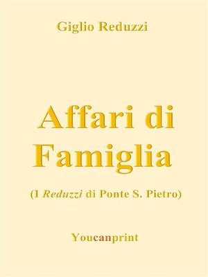 cover image of Affari di Famiglia